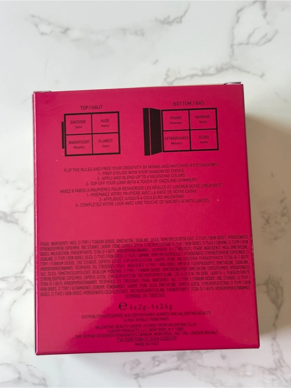Valentino Colorflip Eyeshadow Palette